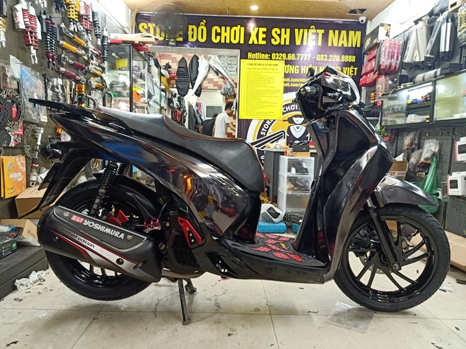 Honda SH Việt đỏ 2012  Axega